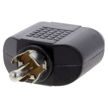 Q-Link tulp splitter 1RCA male/2RCA female