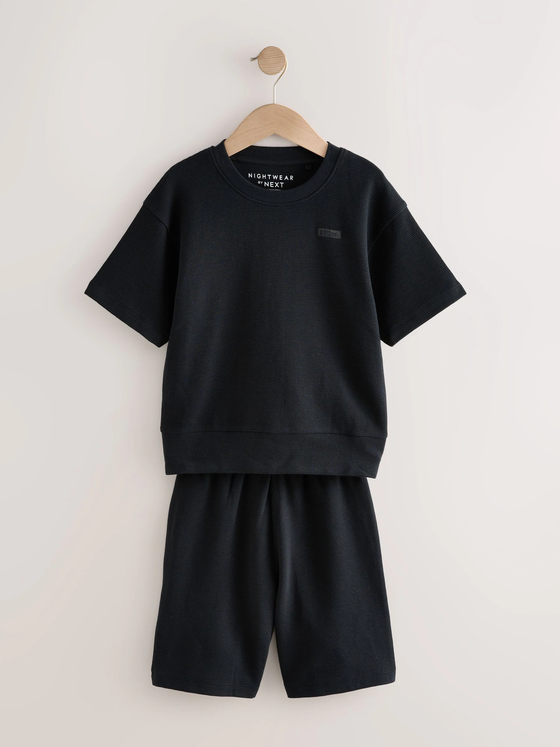 Zwart/grijs - Set van 3 pyjama's met short (3-16 jr)
