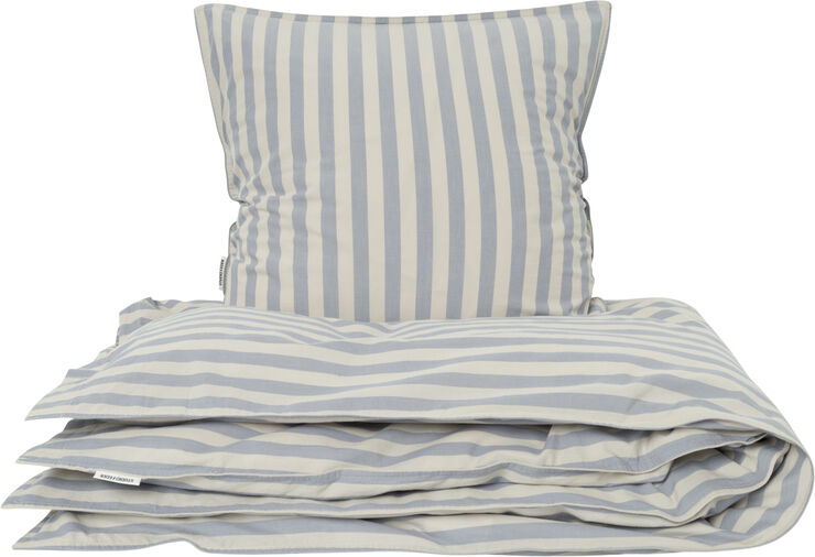 Studio Feder Baby Sengetøj Pale blue stripe