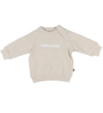 Mads N?rgaard Sweatshirt - Sirius - Nature Melange