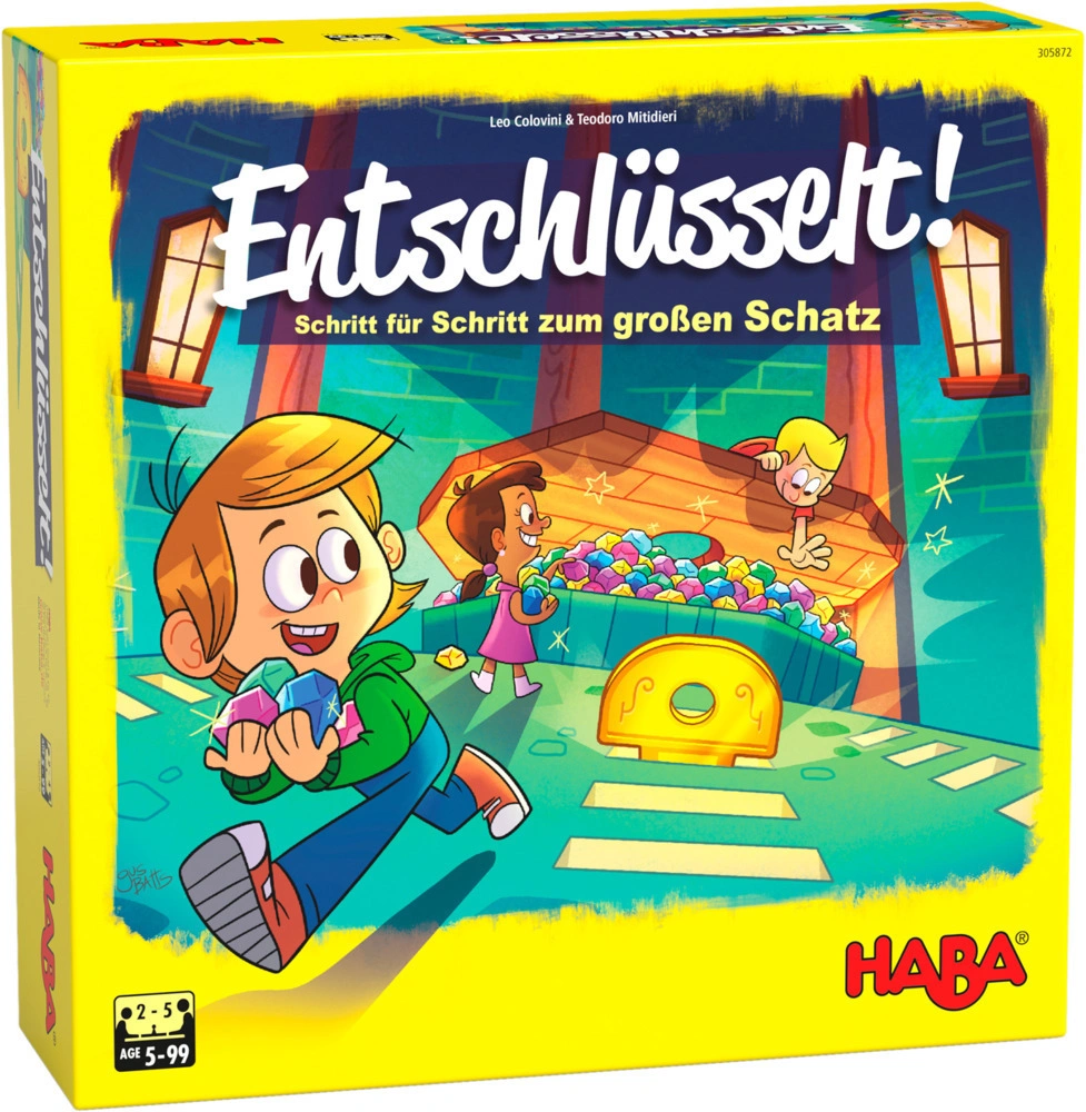 Memo-Spiel ENTSCHLÜSSELT in bunt