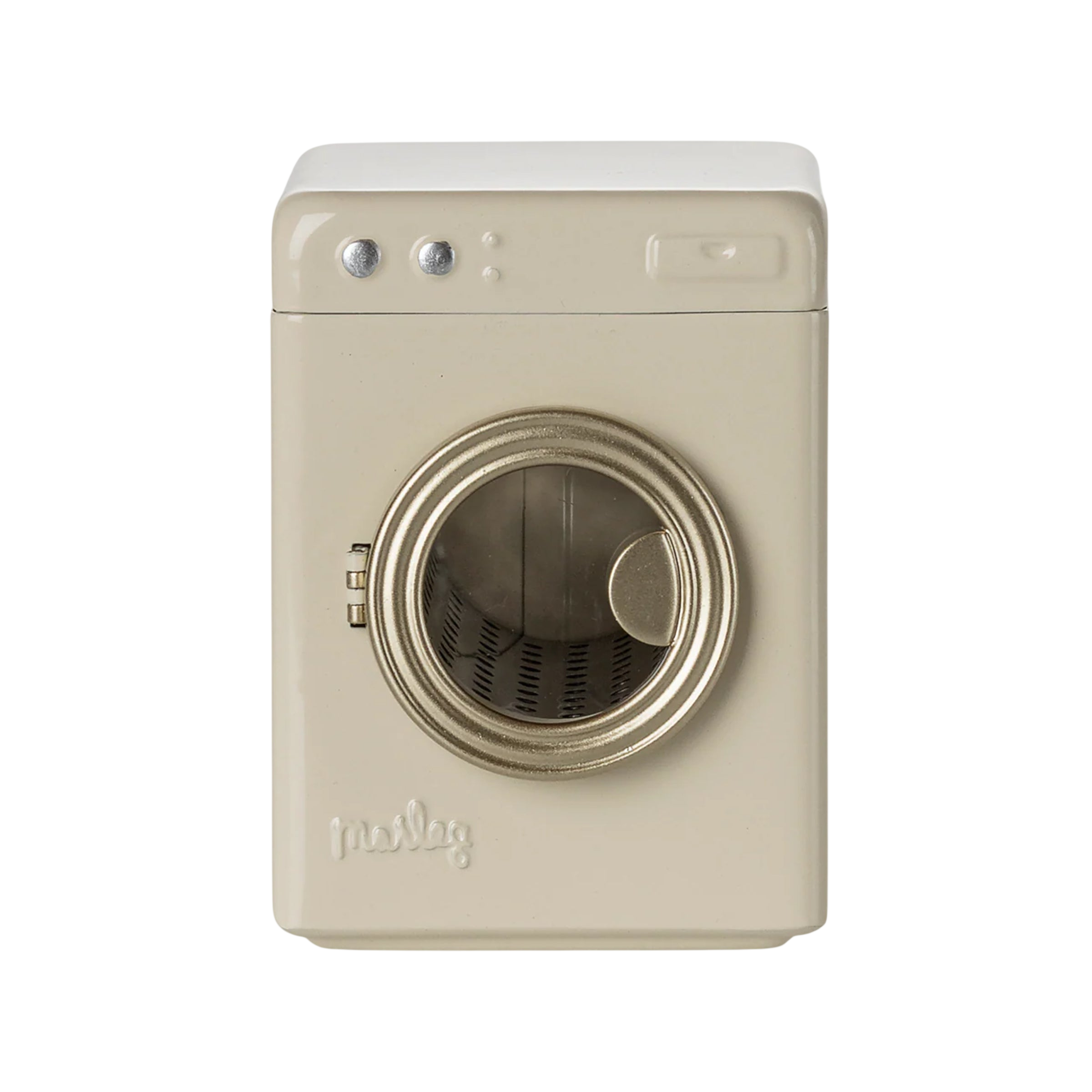 Maileg Waschmaschine Maus Creme