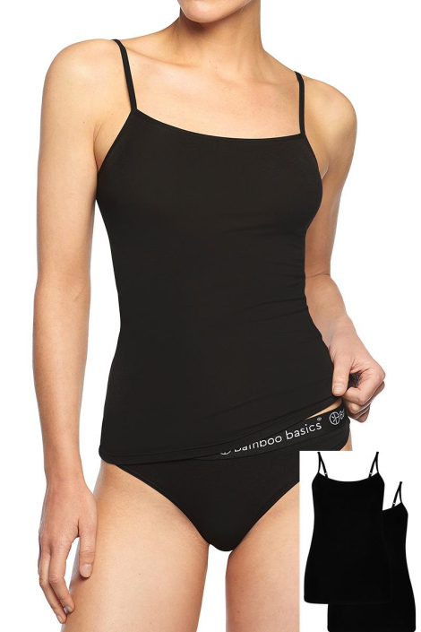 Bamboo basics zwarte dames top