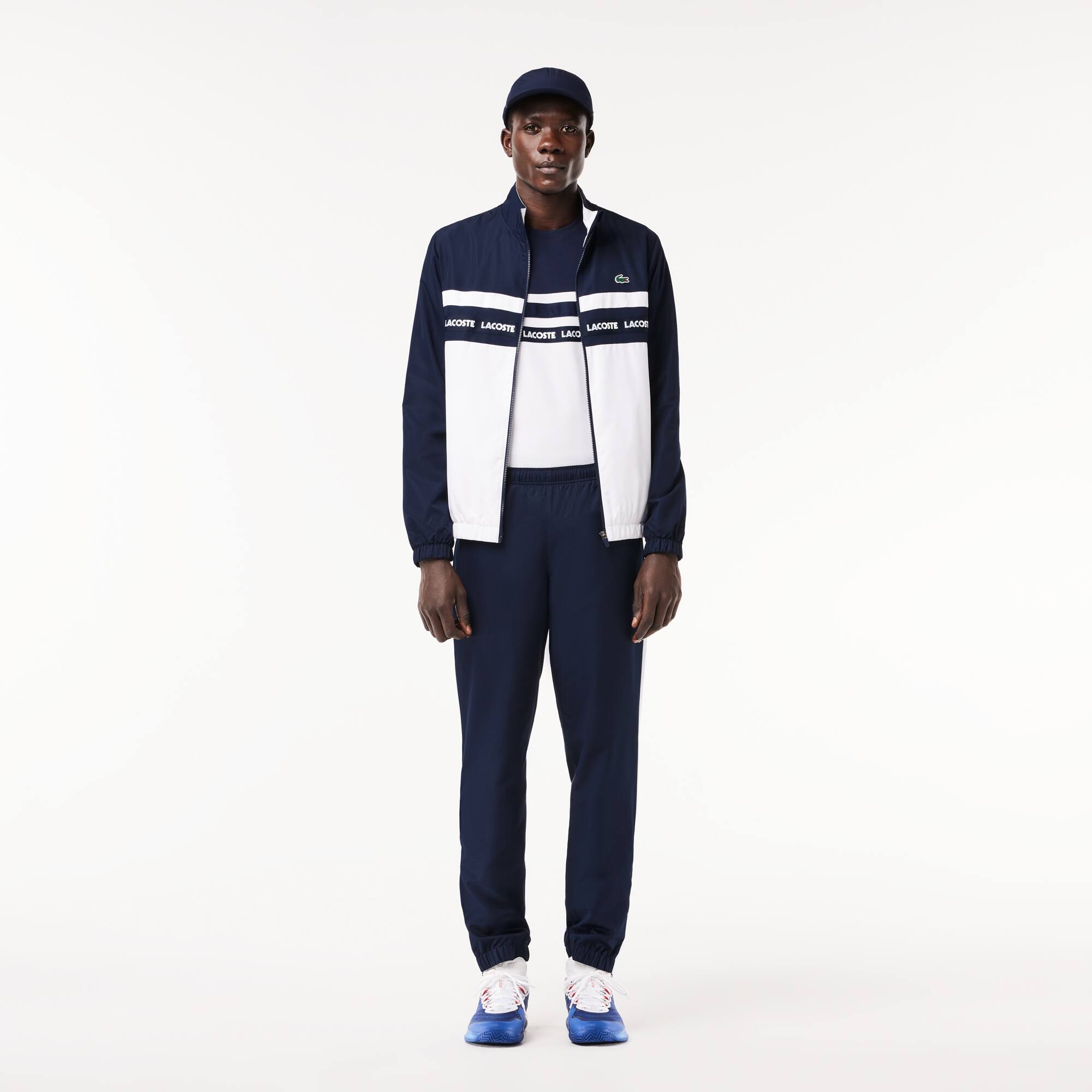 Survêtement Tennis Sportsuit avec bande siglée Ensembles de survêtement - Bleu - Lacoste - Homme