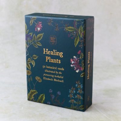 Healing Plants - A Botanical Card Deck: 50 botanical cards illustrated by the pioneering herbalist Elizabeth Blackwell