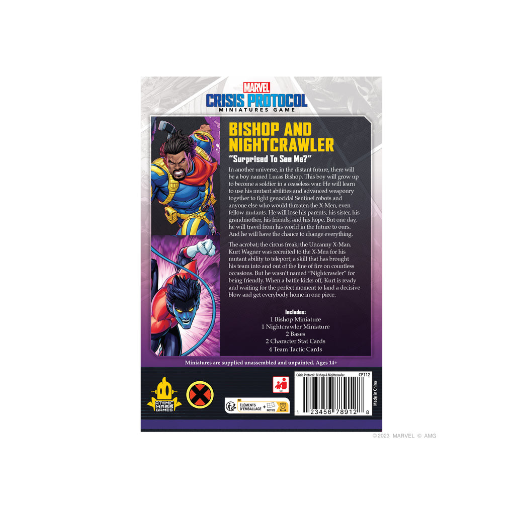 Marvel Crisis Protocol: Bishop & Nightcrawler