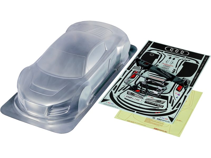 Tamiya Audi R8 LMS 2008 Body Parts Set 1:10 Audi R8 LMS 2008 Karosserieteilesatz