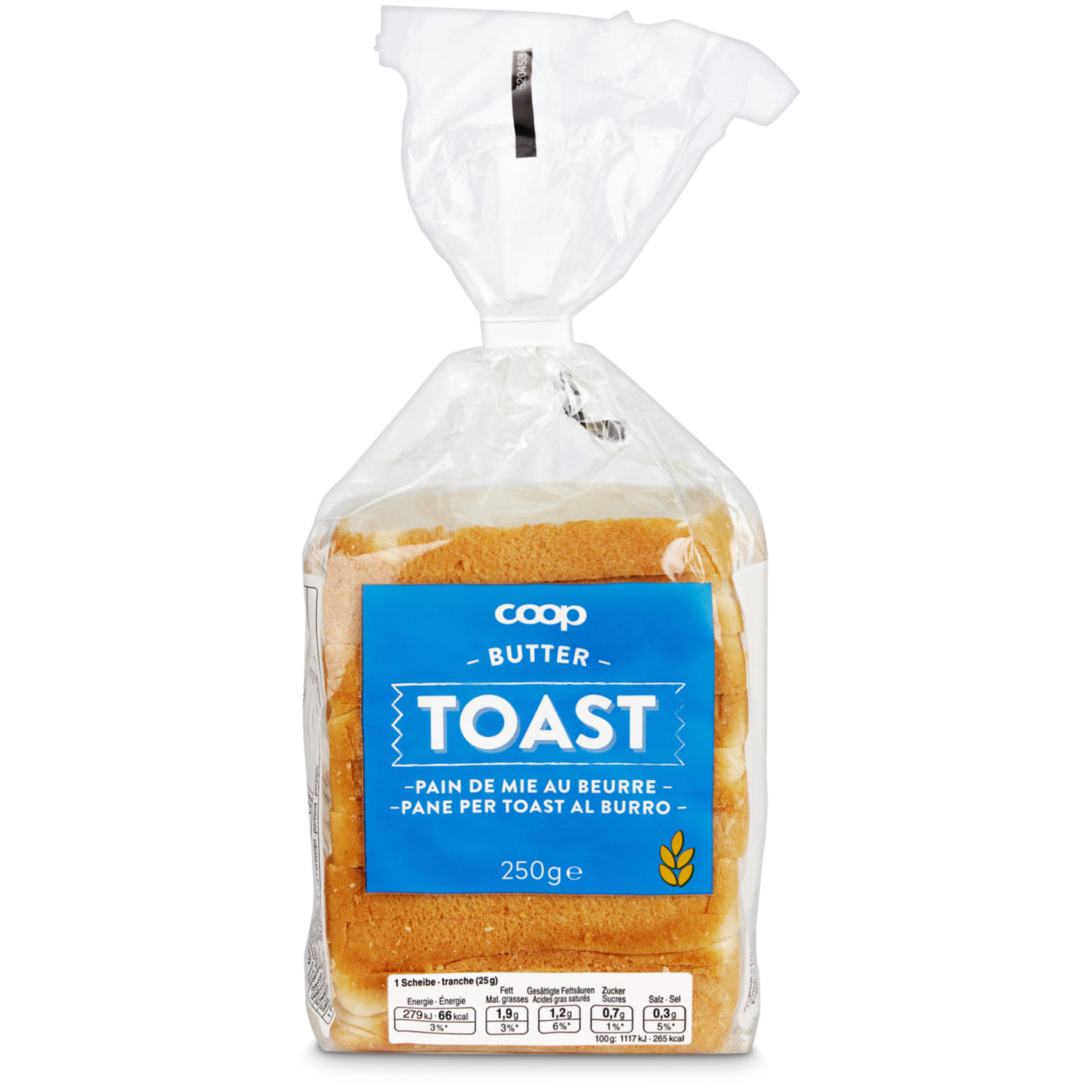 Buttertoast 10 Scheiben