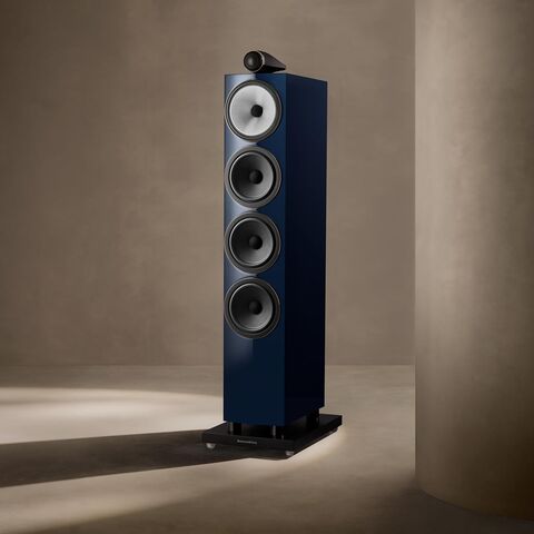 B&W 702 S3 Signature – ultra-exclusieve vloerluidspreker Midnight Blue Metallic