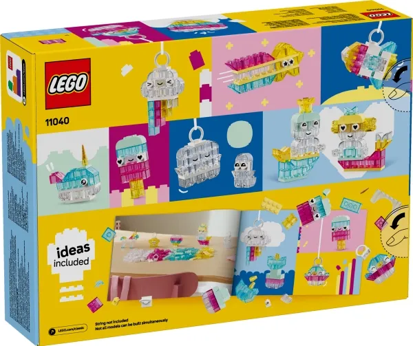 LEGO Classic 11040 Magiske gennemsigtige klodser