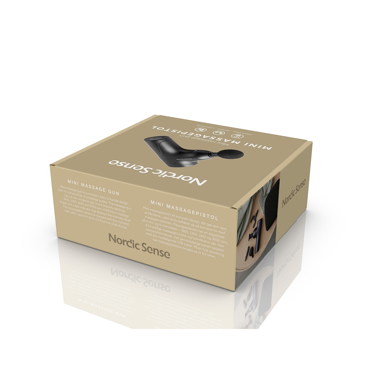 Nordic Sense Mini massage gun Black