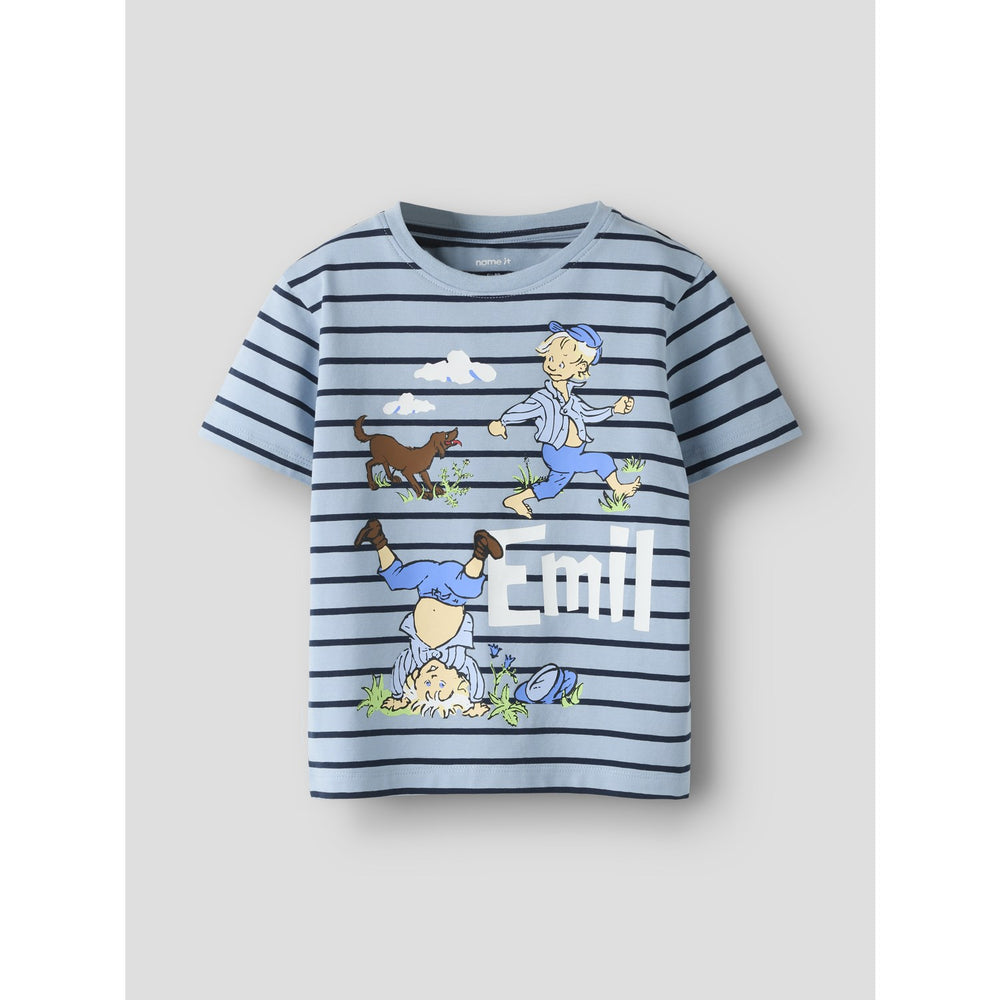 Køb Name It Blue Fog Nmmmiall Emil Ss Nreg Top Box Sky