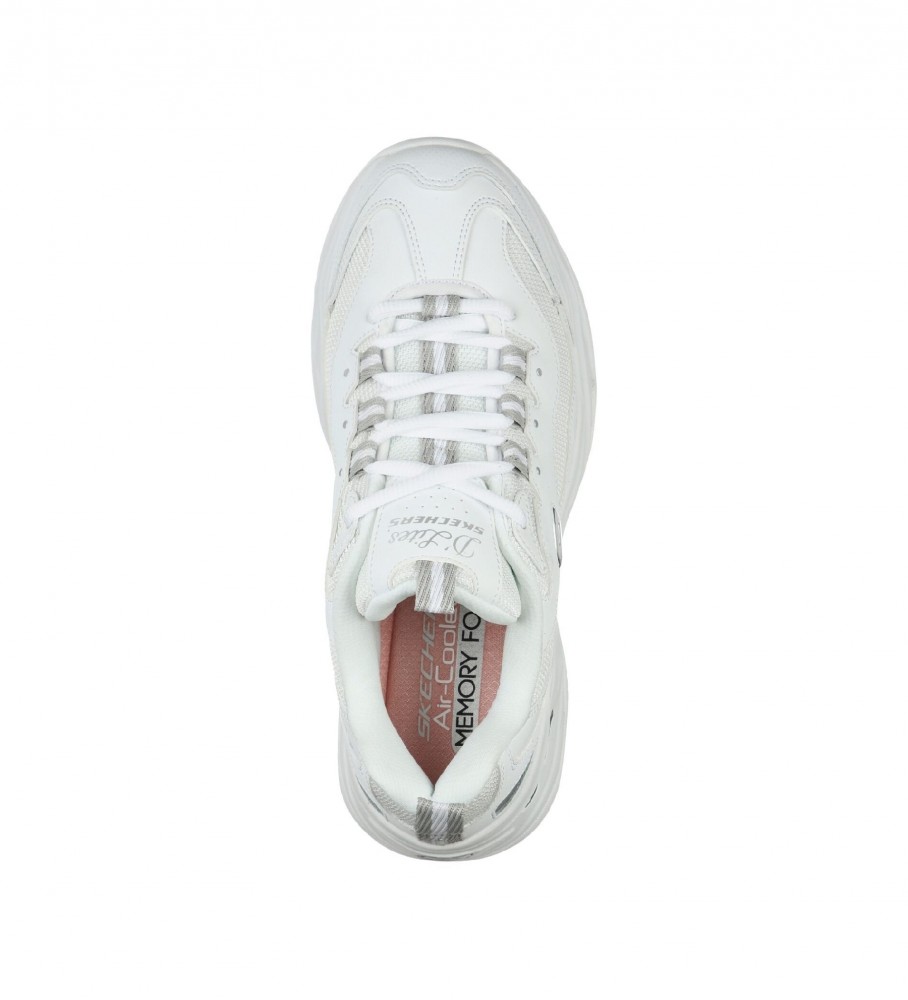 Tênis de couro Skechers D'Lites 4.0