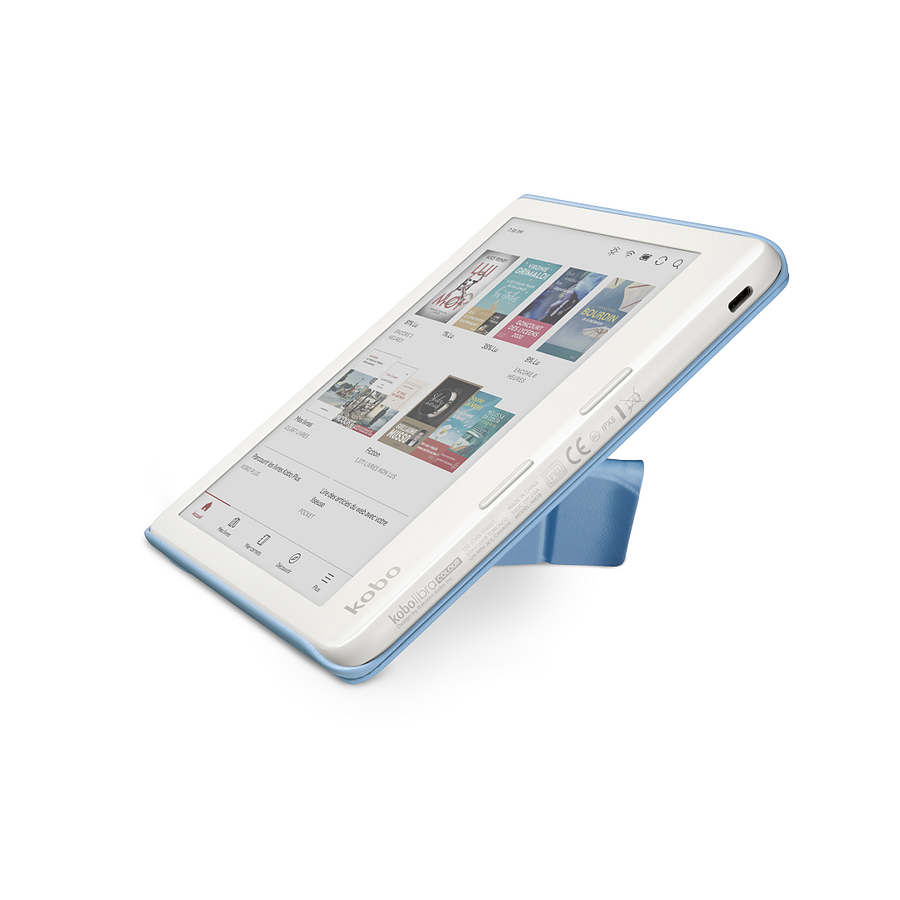 Kobo Libra Colour SleepCover Bleu