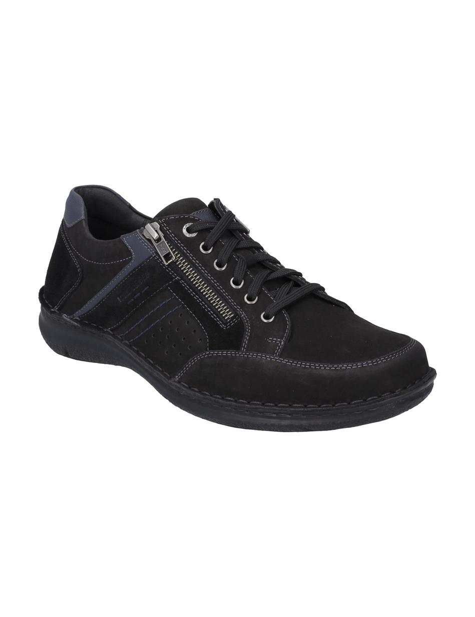 Halbschuh Anvers 87, schwarz-kombi