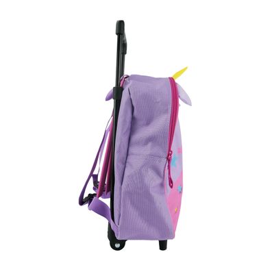 Sac maternelle à roulettes Kids - 1 compartiment - violet - Bagtrotter