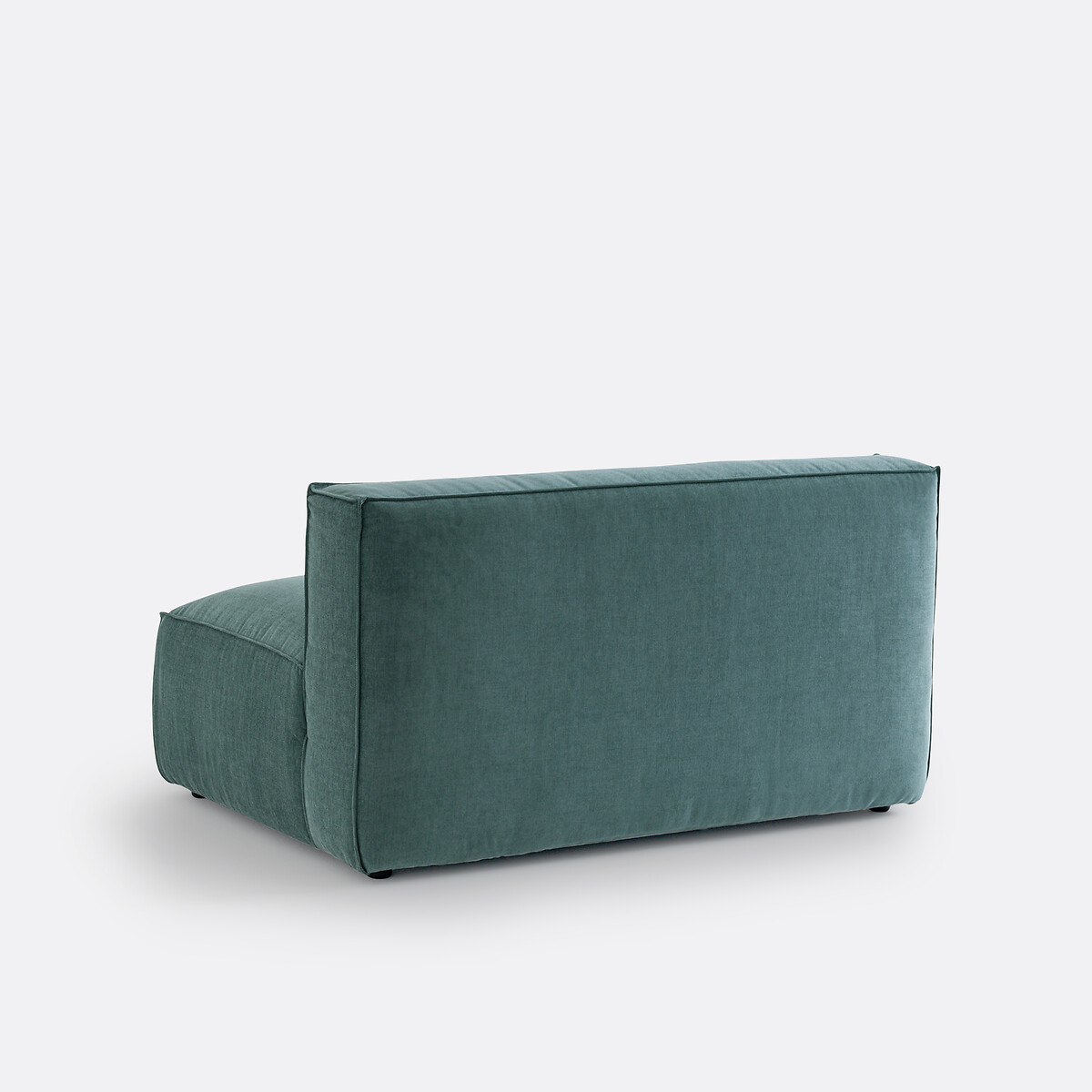 LA REDOUTE INTERIORS<br>Sofá modular de 2 lugares em veludo texturizado, Seven