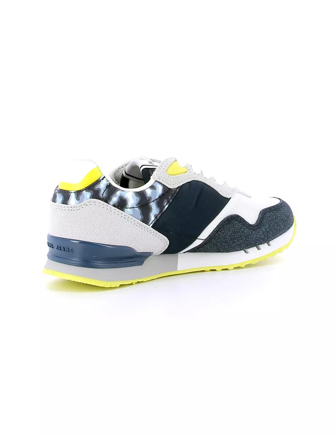 PEPE JEANS LONDON B BRIGHTON - Baskets BLEUJAUNE