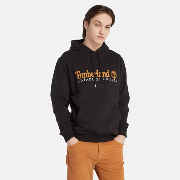 Sweat à capuche 50ème anniversaire pour homme en noir
