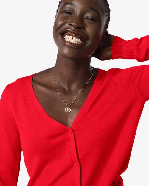 gilet Lexi pour femmes rouge