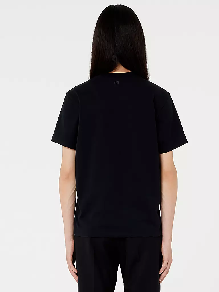 AMI PARIS T-Shirt Ami De Coeur schwarz
