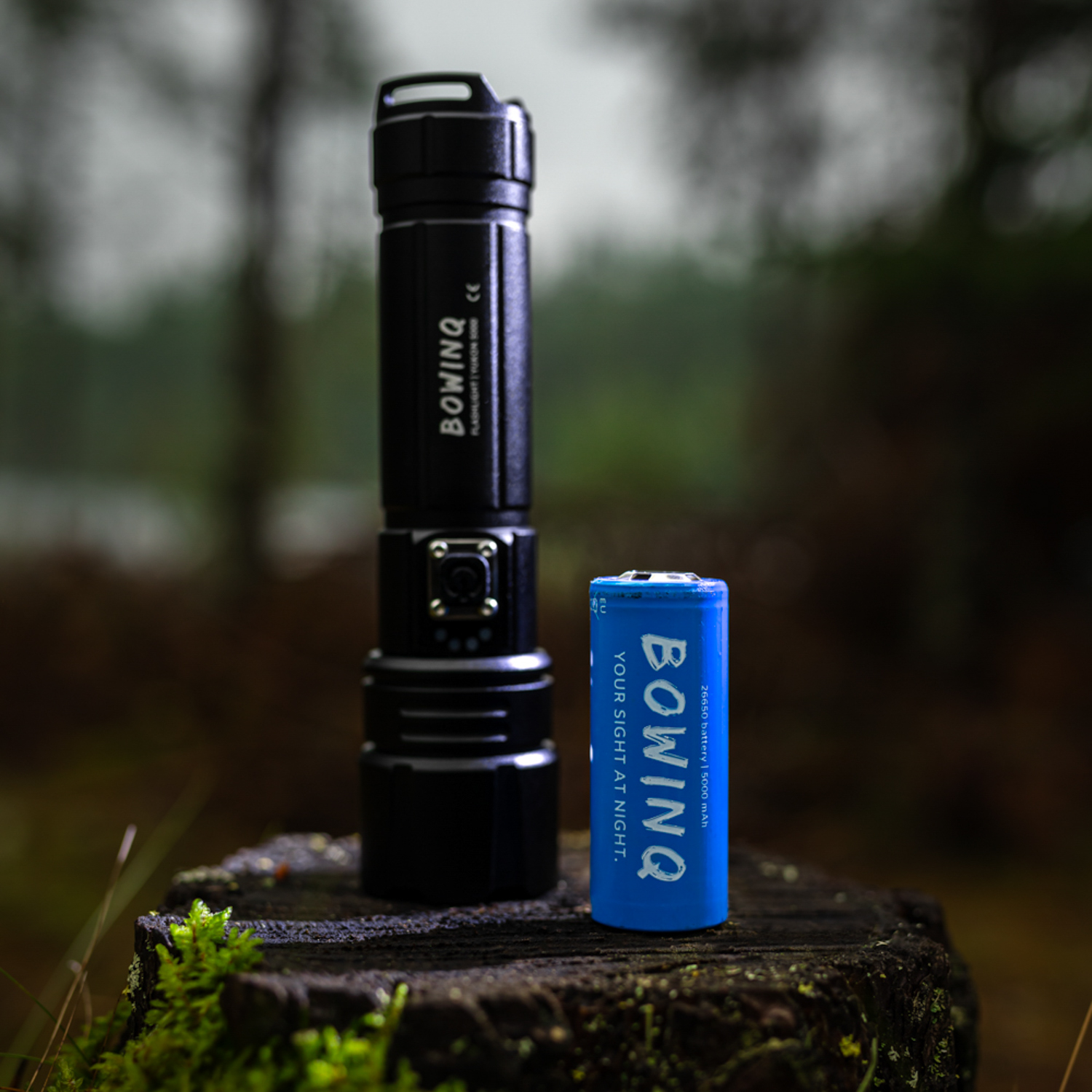 BOWINQ Yukon 5000 oplaadbare zaklamp