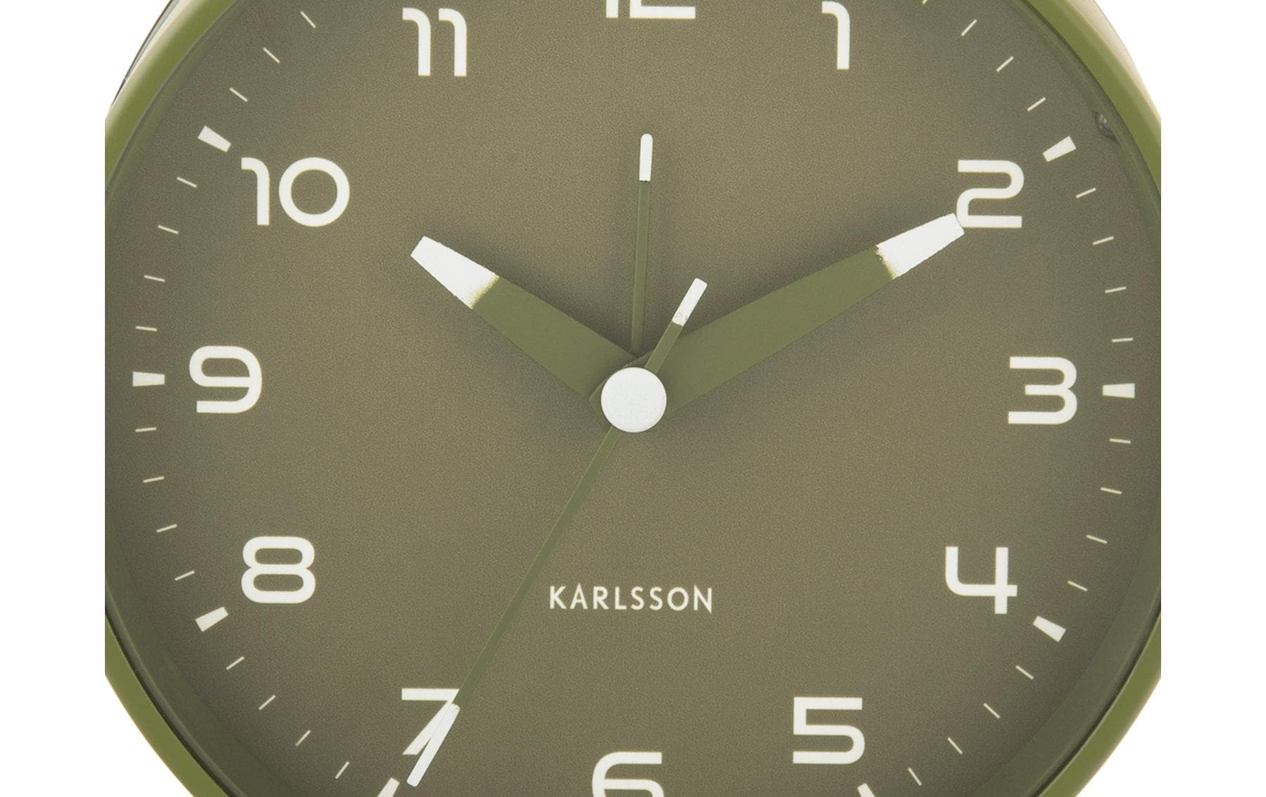 Klassischer Wecker Orgullo Army greenAnalogwecker