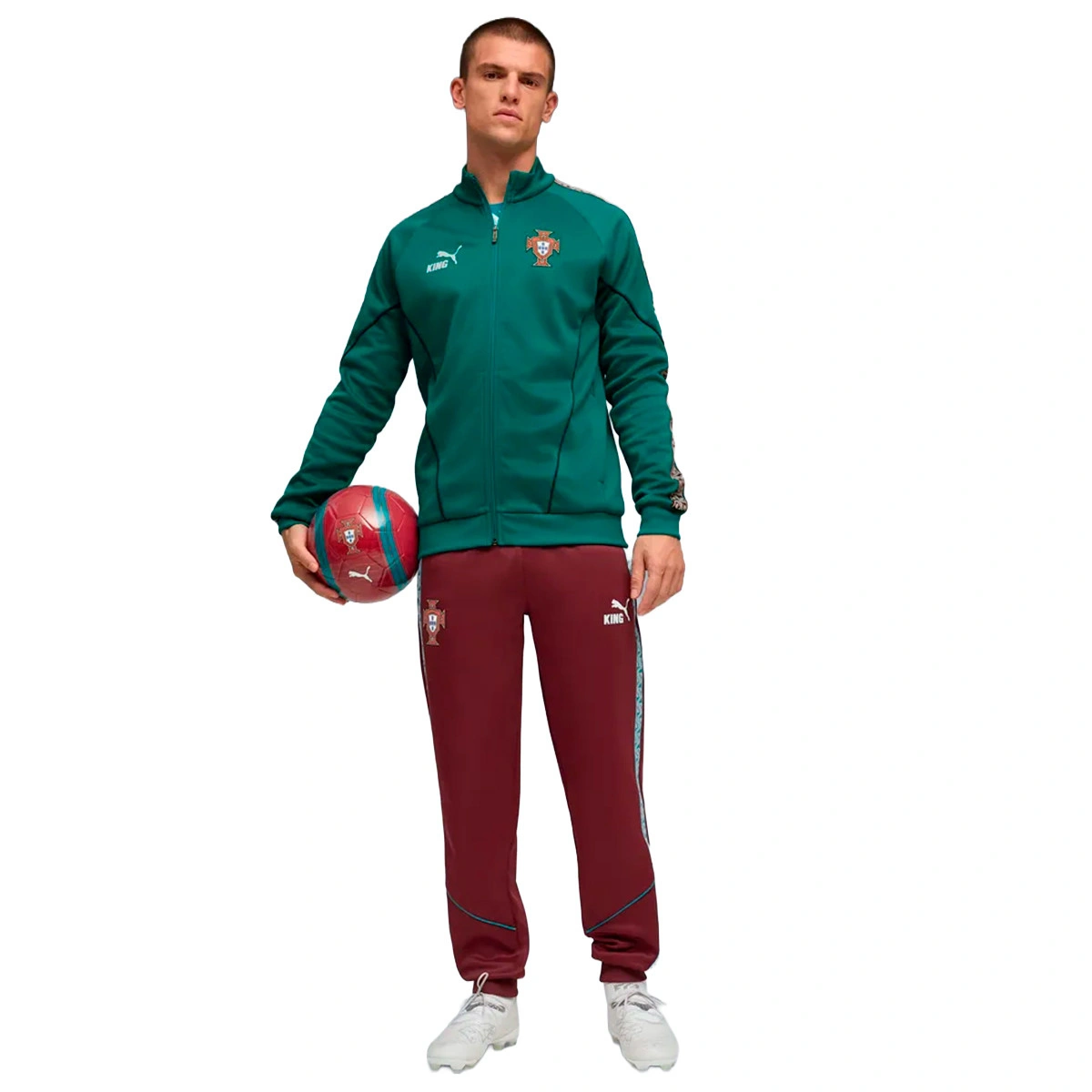 Casaco Puma Portugal Pre-Match Mundial 2026