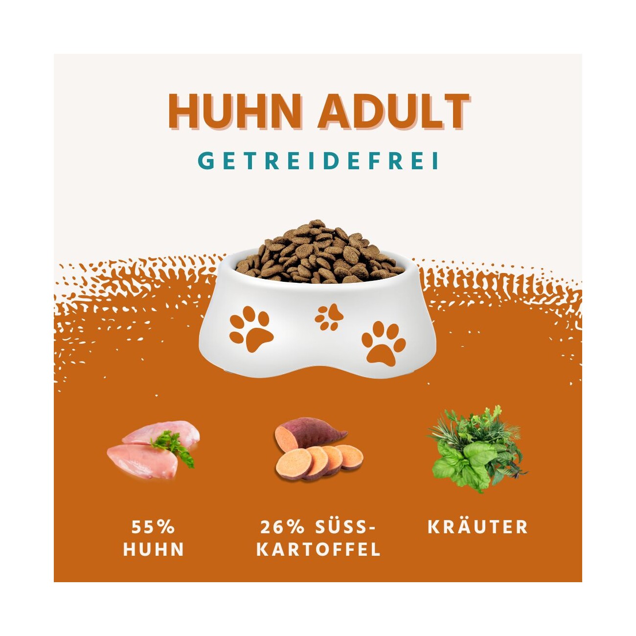 Wildfang ® Adult Trockenfutter mit Huhn 2 kg