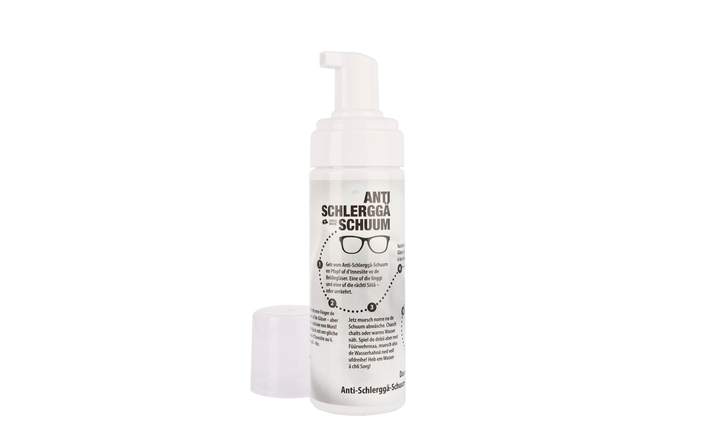 Brillenreiniger Anti-Schlerggä-Schuum Schaumflasche 150 mlBrillenreinigungsschaum