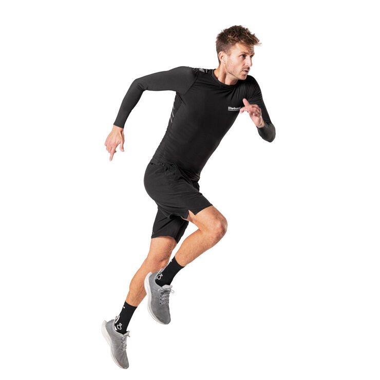 Liiteguard Spine Tech Langærmet Baselayer Sort