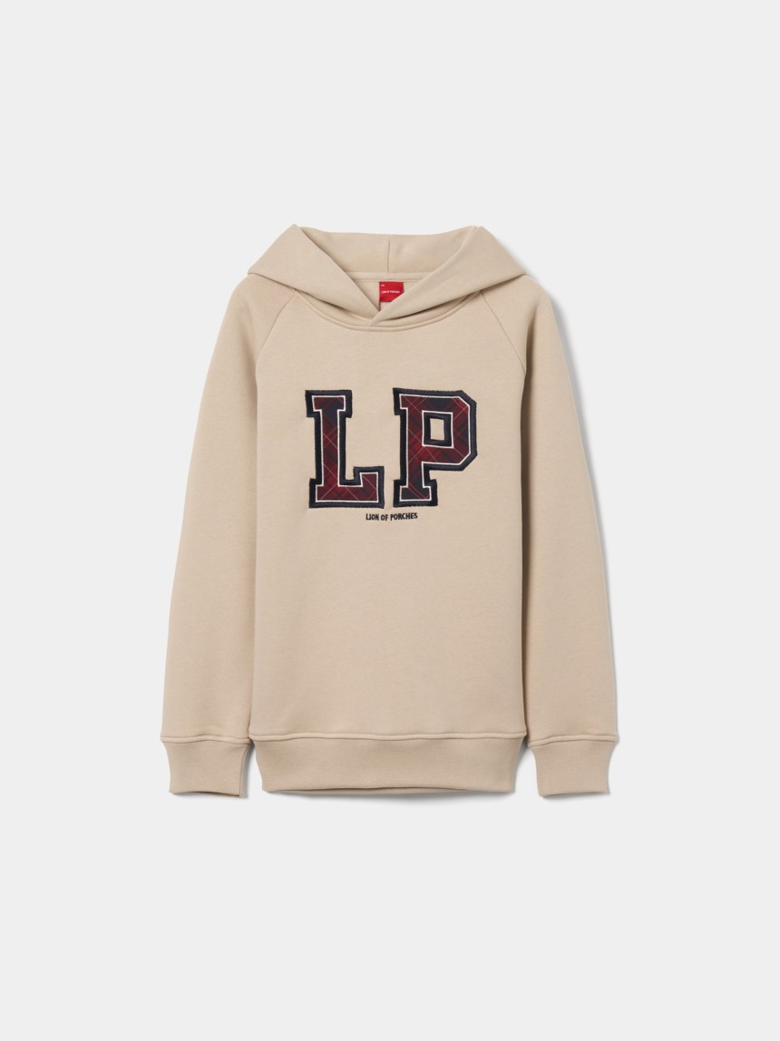 Sweater com algodão e capuz