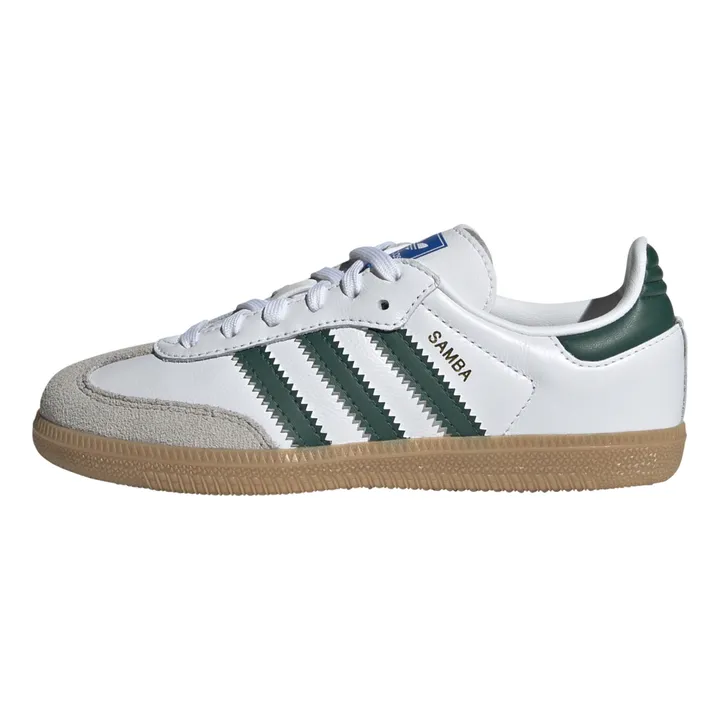 Adidas Baskets Samba Lacets Semelle Gomme | Vert