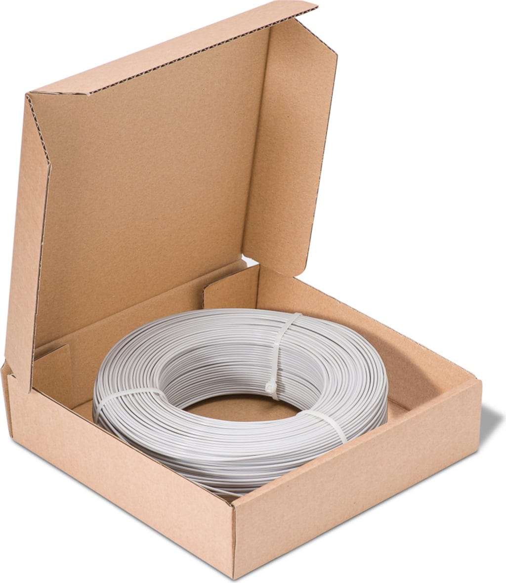 Fiberlogy  Refill Easy PET-G Gray, 1,75 mm (850 g)    Easy PET-G Refill für die Masterspool in Grau
