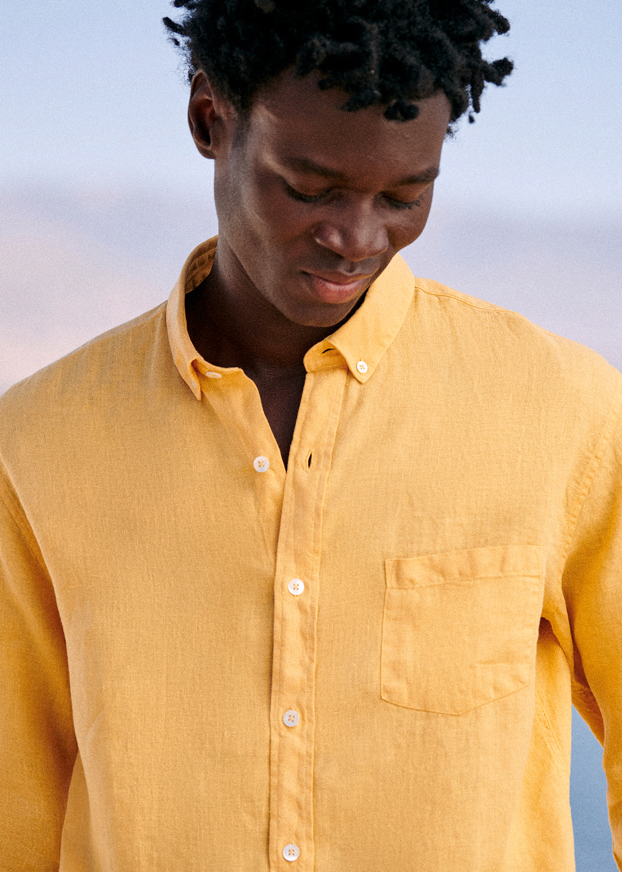 Chemise Charlie Lin - Jaune - LES COMPOSANTES/DÉCOUVRIR 5906660