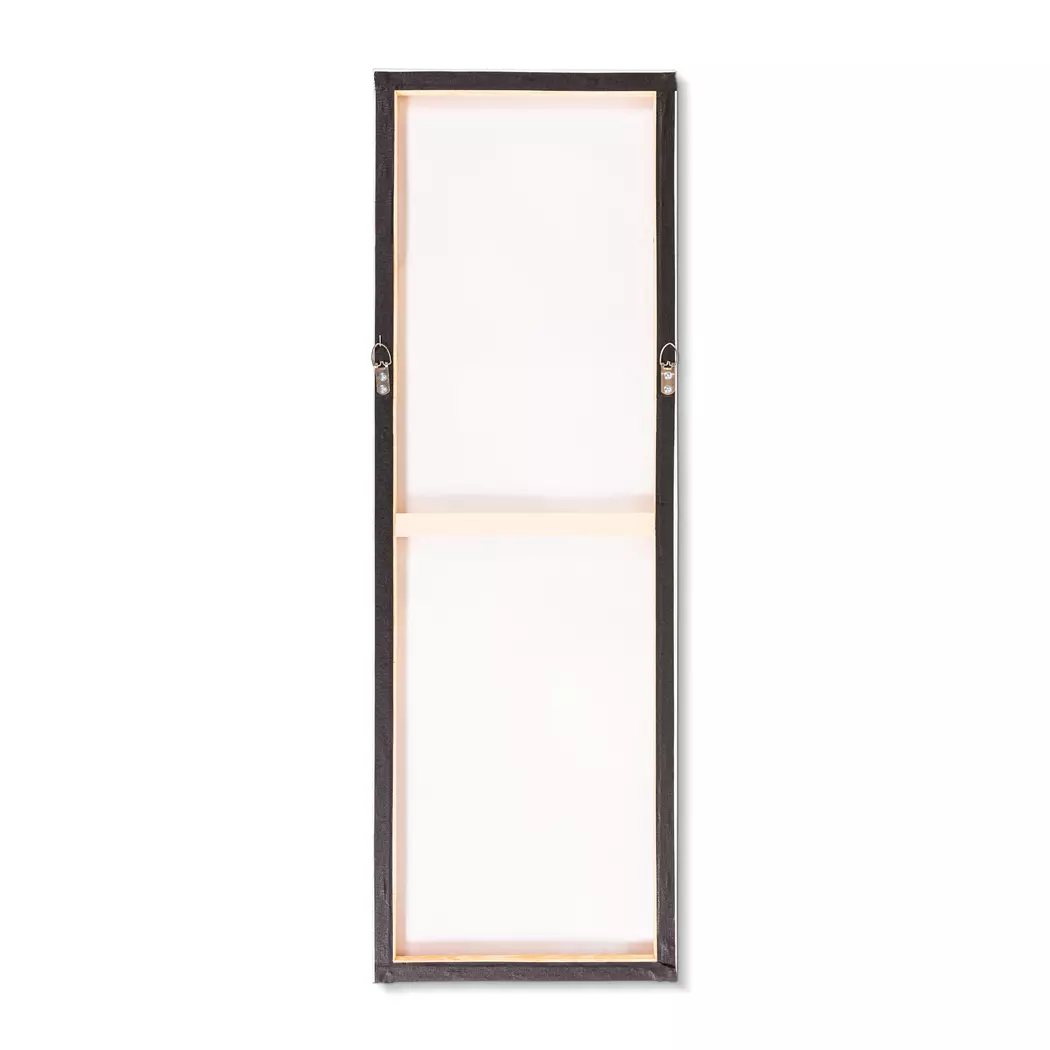 Wandbild 30 x 90 cm Weiße Blüten