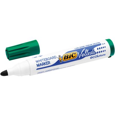 BIC VELLEDA 1701 - Marqueur effaçable - pointe ogive - vert
