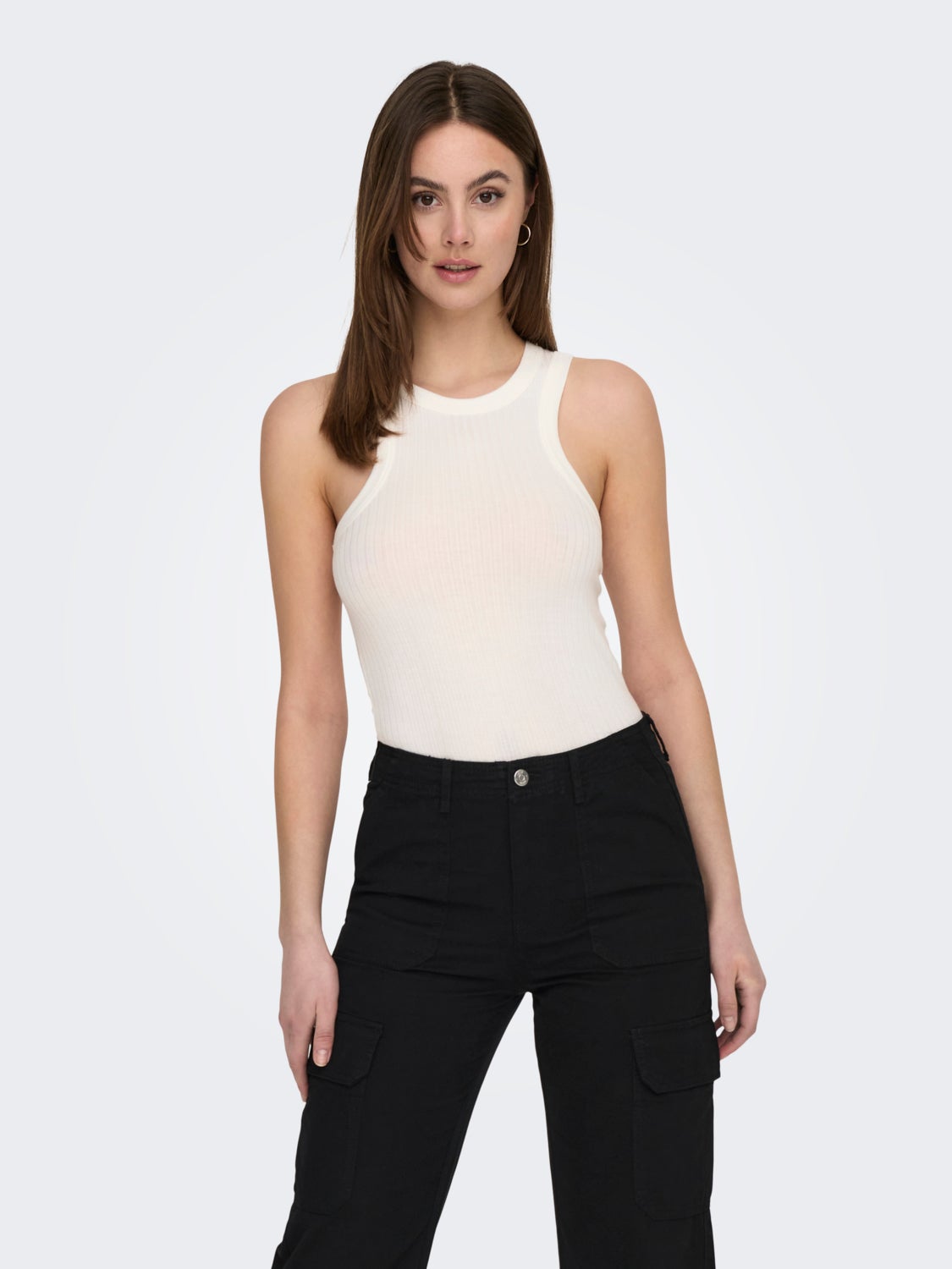 JDYFRANSISKA Tanktop Cloud Dancer