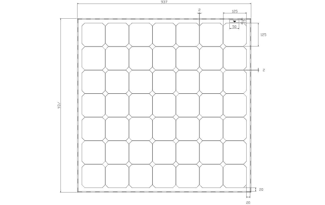 Solarpanel WS190SPS Daylight 190 W<br>190W Solarmodul