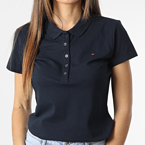 Polo Manches Courtes Femme Heritage 6661 Bleu Marine