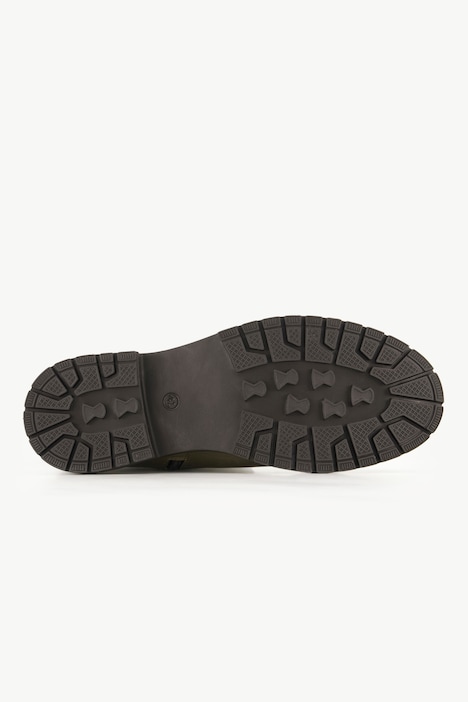 Lederstiefel, XXL-Schaft, Weite H