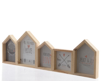 Fotolijst eiken huizen