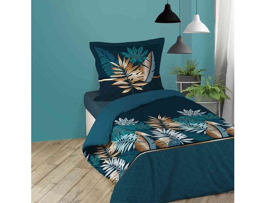 DOUCEUR D'INTERIEUR - Parure de lit housse de couette Parure de lit alianor 240x220 cm