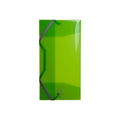Exacompta Iderama PP - Chemise polypro à rabats - format chéquier 25 x 12 cm - disponible dans différentes couleurs