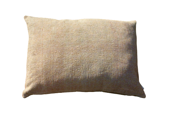 Kussen Kantha vintage 50x70 cm yellow blue
