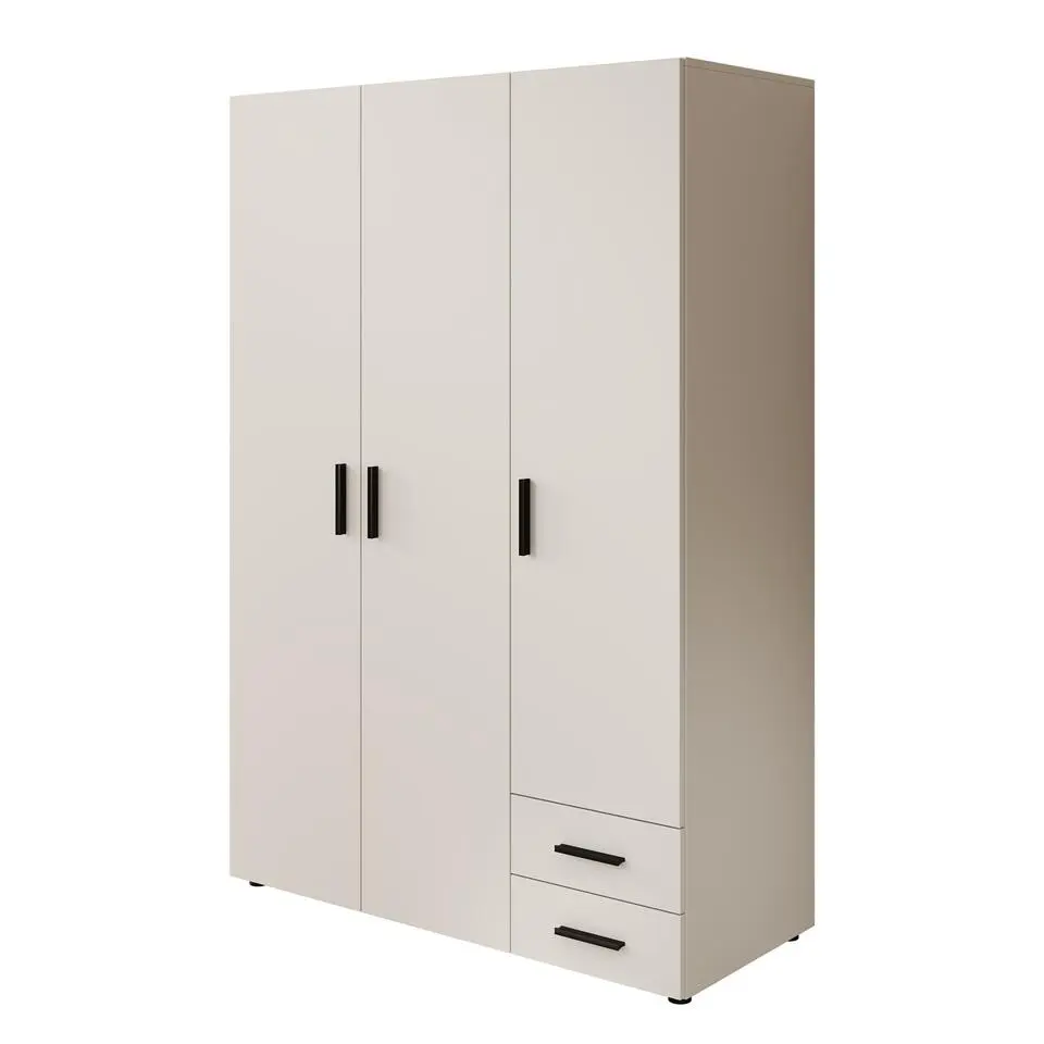 Meubella - Kledingkast Bellini - Wit - 120 cm