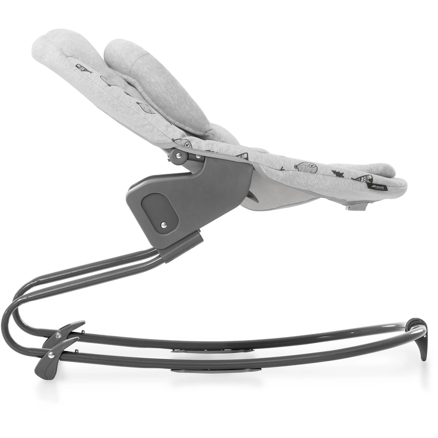 hauck Babyaufsatz Alpha Bouncer Premium Nordic Grey