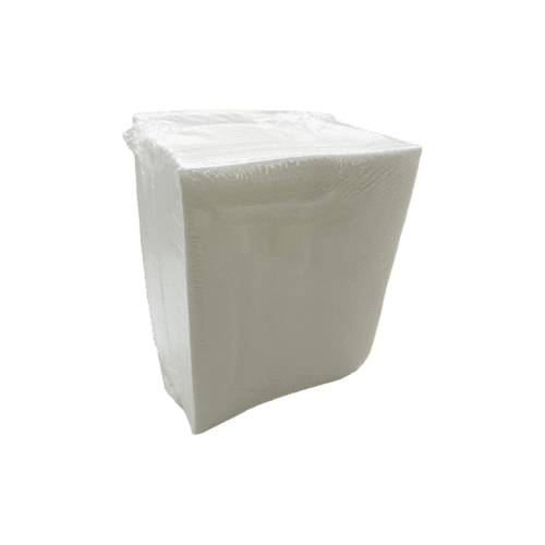 Carré d'essuyage Airlaid Paredes 50g/m² gaufré blanc 29 x 30 cm