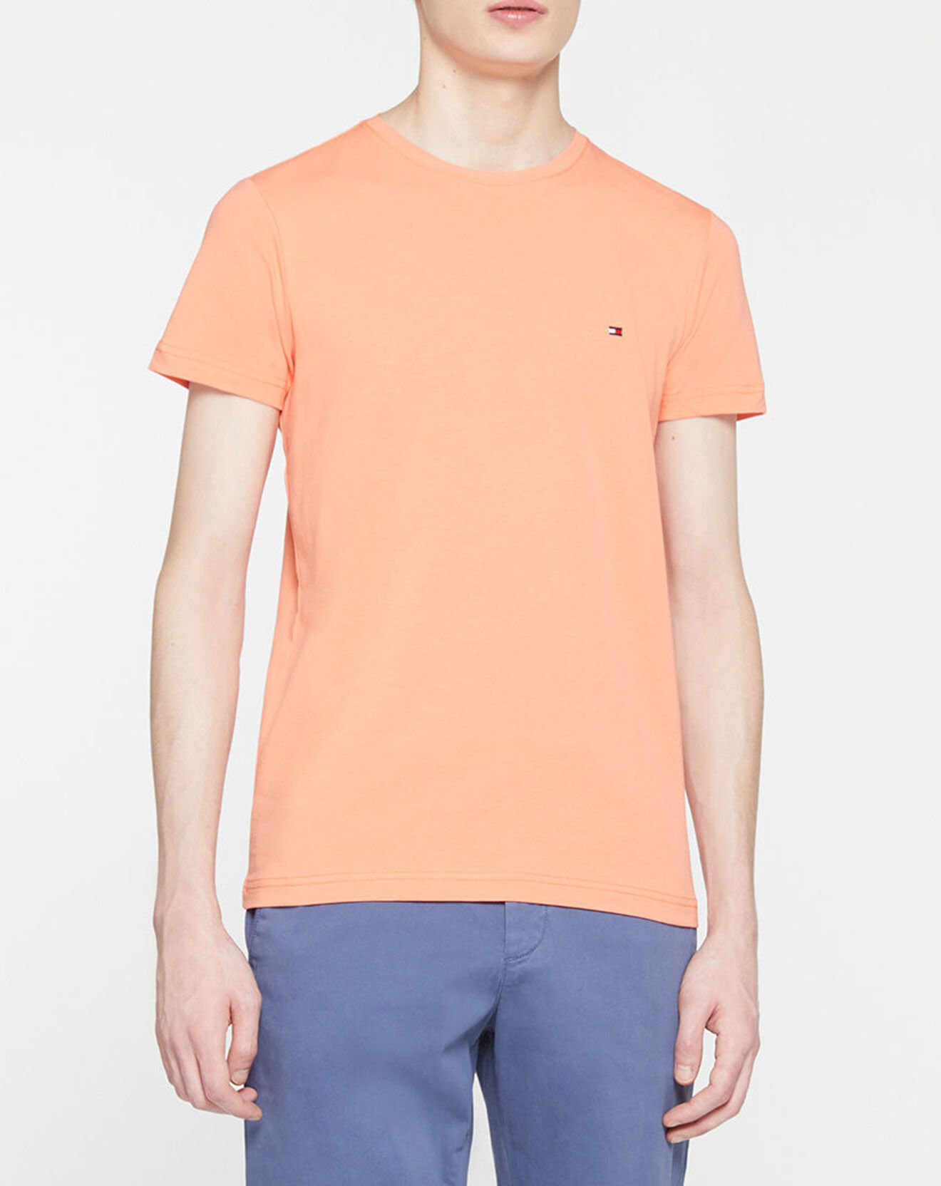 Tommy Hilfiger T-Shirt Stretch Slim Fit rose