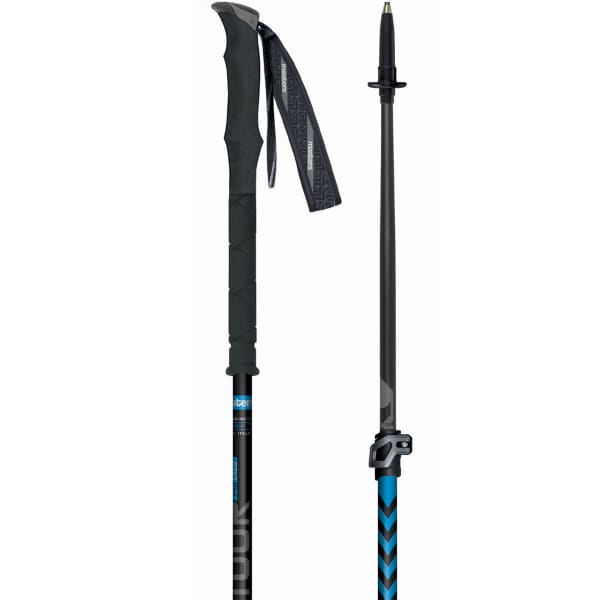 Bâton ski de randonnée MASTERS SKI TOUR PRO CALU BLACK/BLUE